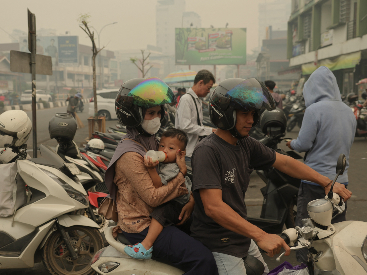 Indonesia experiences fires every dry season, but this year's blazes have been particularly severe. File photo: Reuters
