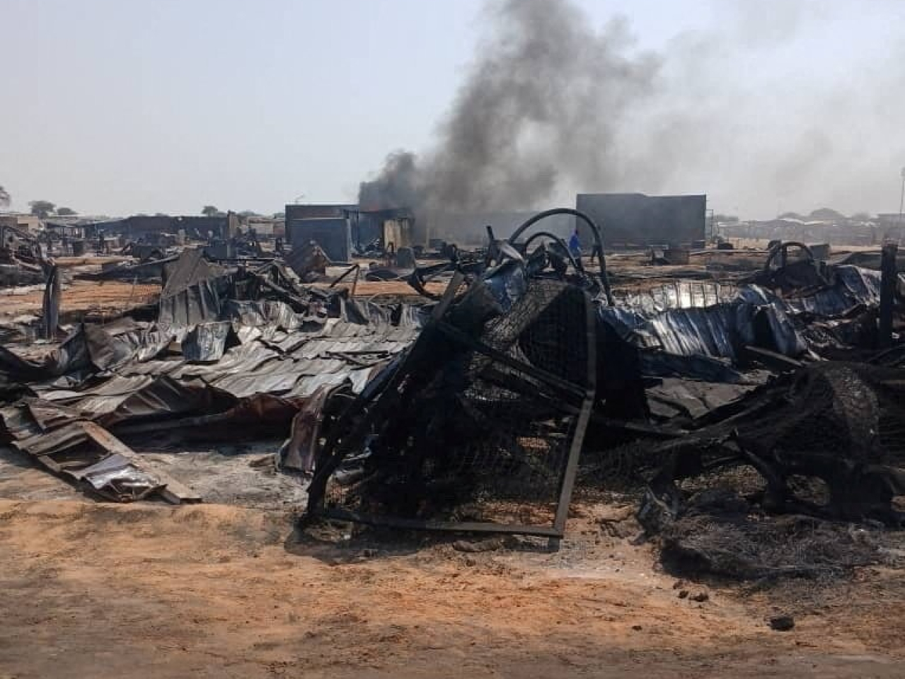 The attack on the Amiet market in the Abyei region also left dozens of people wounded. Photo: Reuters