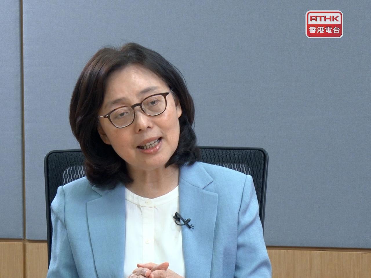 Bernadette Linn says officials attach great importance to site safety. File photo: RTHK