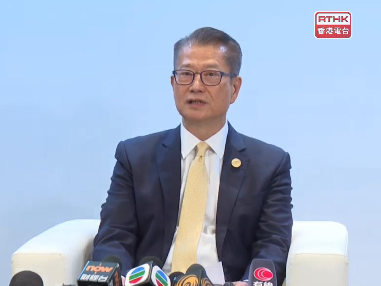 Paul Chan says the SAR did a good job in hosting the Apec Finance Ministers' Meeting. Photo: RTHK