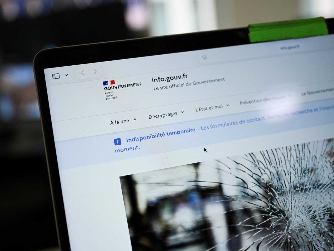 French government website were among those that were taken offline following the disclosure of critical vulnerabilities in the widely-used programming language PHP. Photo: Reuters