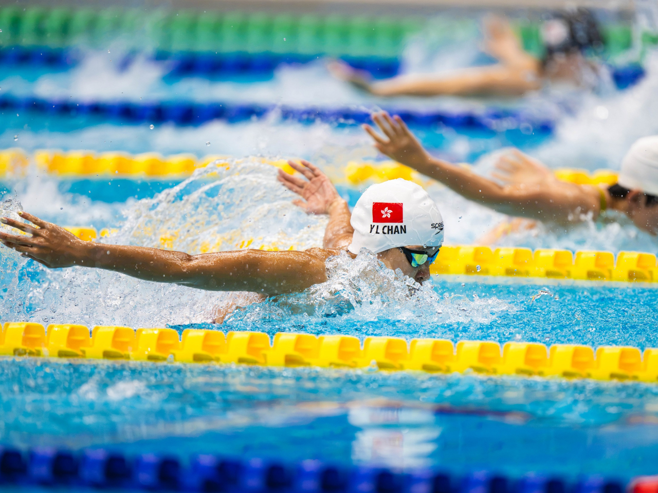 Chan Yui-lam of the SAR holds the Asian record in the event. Photo courtesy of China Hong Kong Paralympic Committee