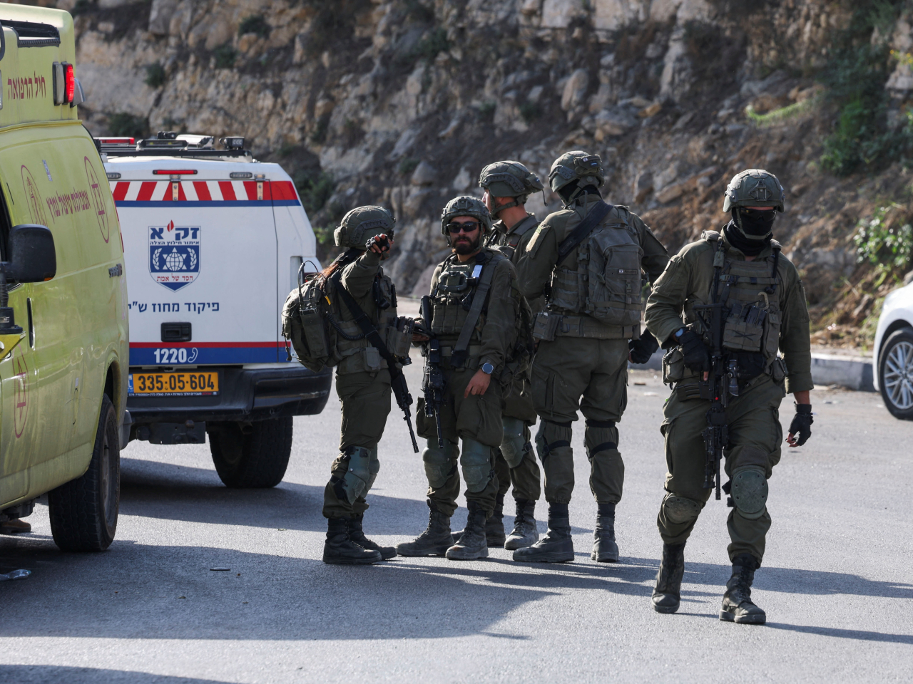 Tensions are soaring in the West Bank after attacks by extremist Israeli settlers against Palestinian olive harvesters, and days ahead of Israeli elections. Photo: Reuters