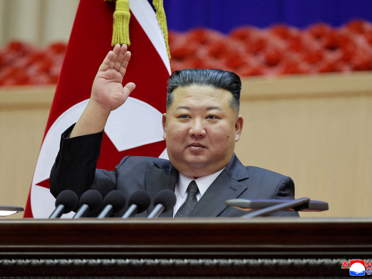 據報金正恩今日經新鴨綠江大橋抵達遼寧丹東。（路透社資料圖片）
