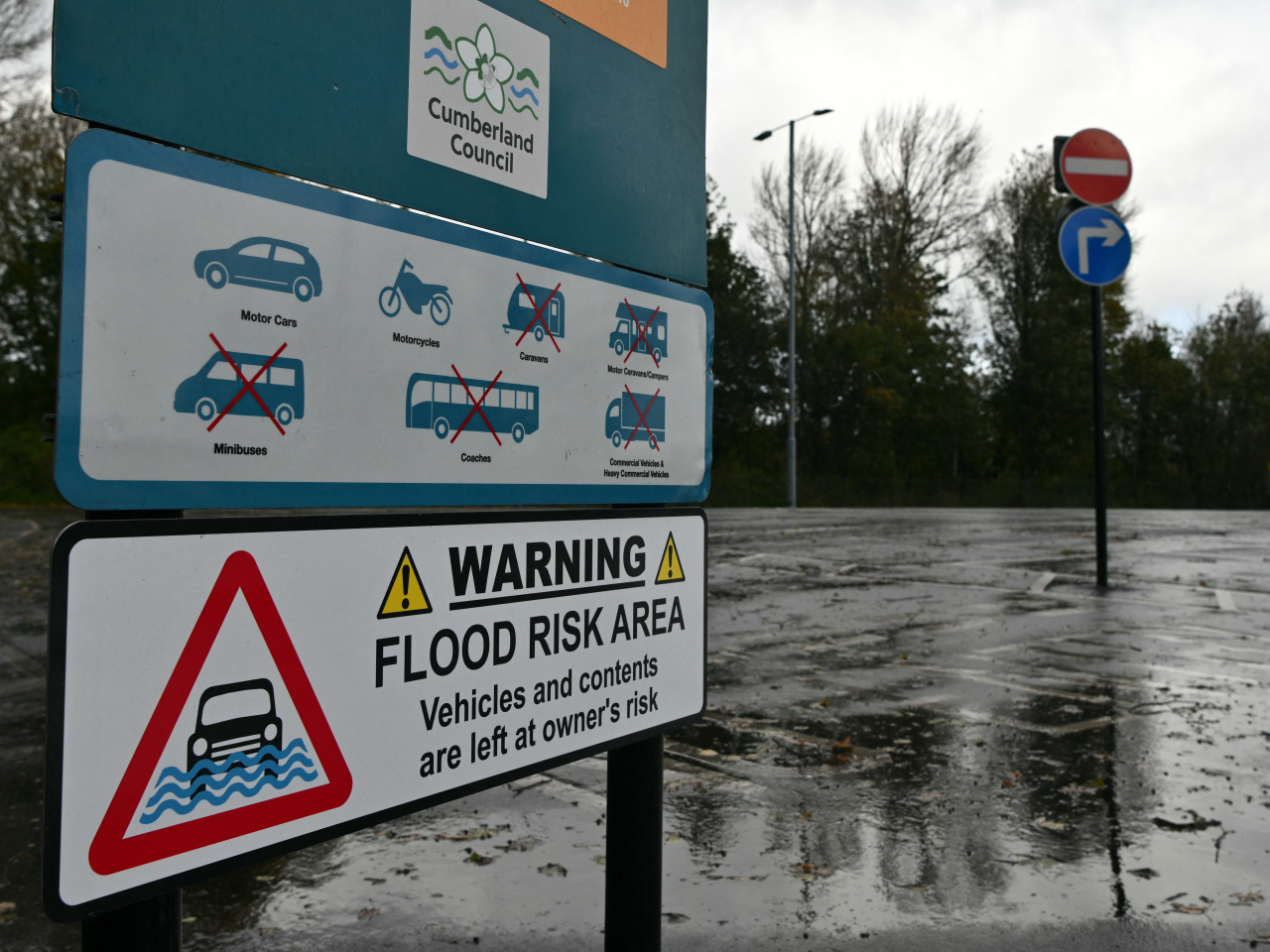 Boelo is Britain's second named storm of the season. Photo: AFP