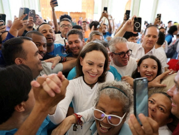 Opposition Leader Machado Returns to Venezuela