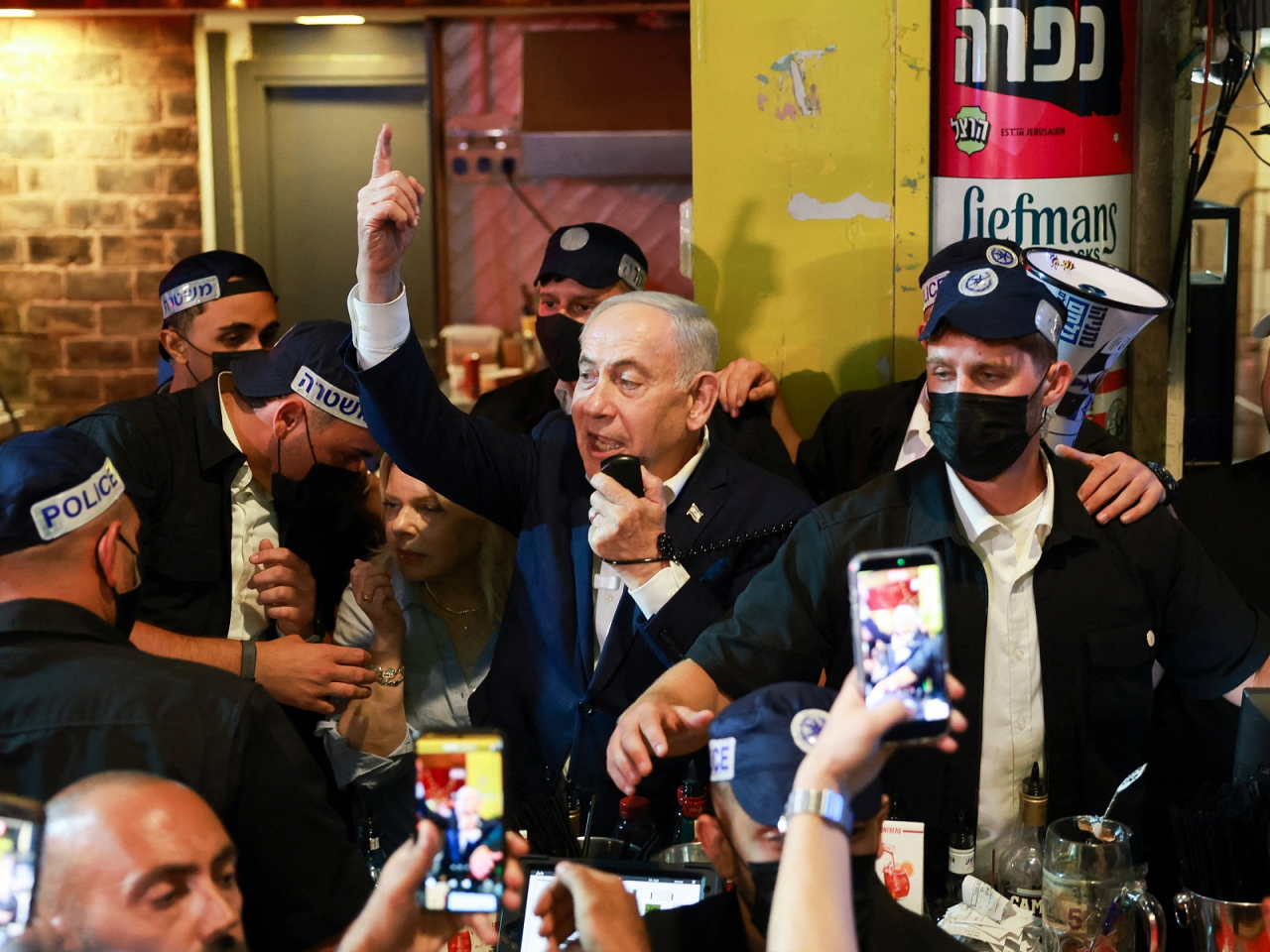 Benjamin Netanyahu said the Israeli military was ready for both defensive and offensive operations. File photo: Reuters