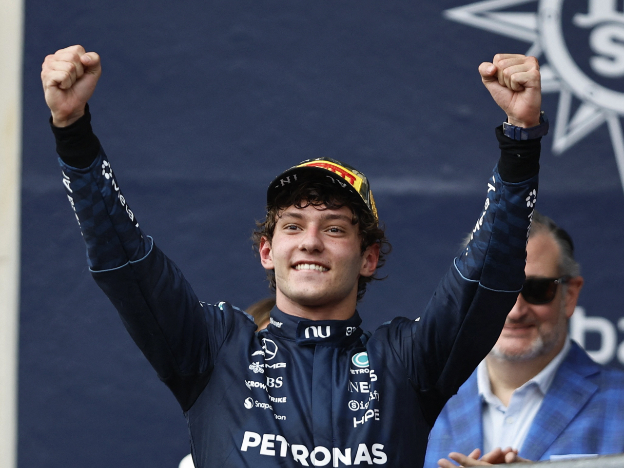 Antonelli is two points away from becoming the youngest-ever Formula One world champion in history. Photo: Reuters