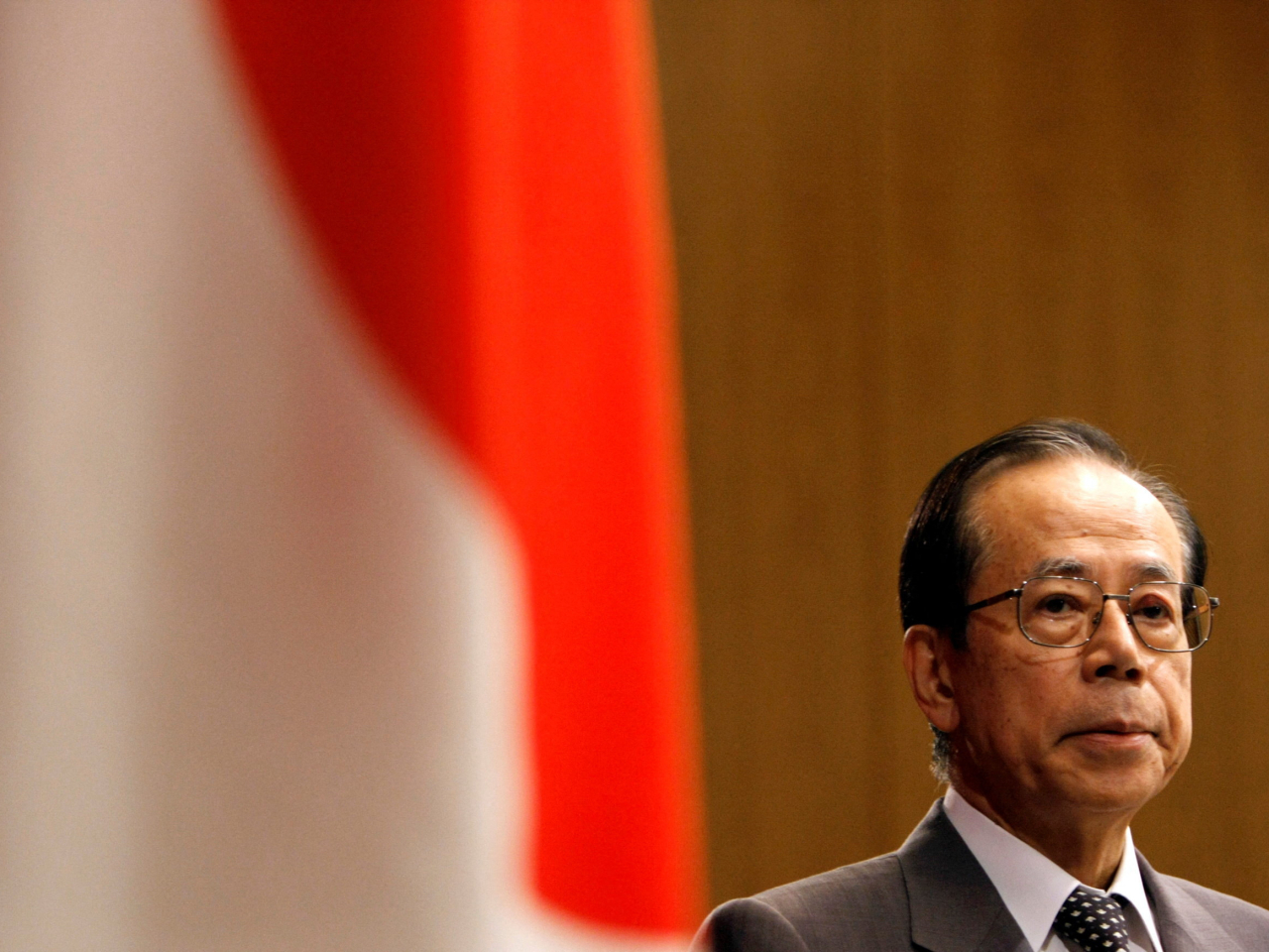日本傳媒報道，前首相福田康夫逝世。（路透社資料圖片）