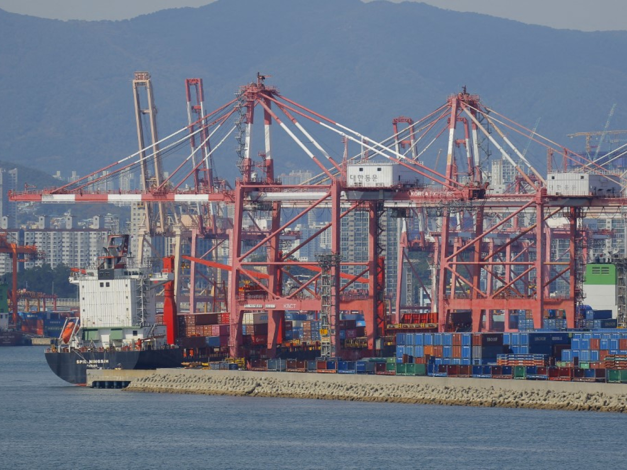 韓國第3季經濟初步預估按季增長1%，高於預期。（法新社資料圖片）