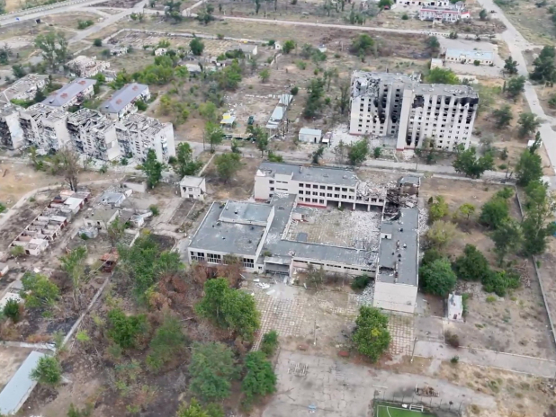 Truce Takes Effect in Russian-Occupied Oleshky, Ukraine