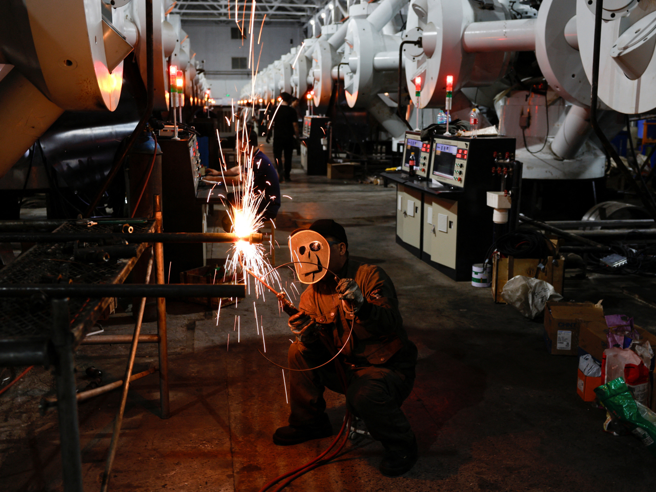Profits at plants on the mainland were up 15.5 percent in the first nine months of the year. File photo: Reuters