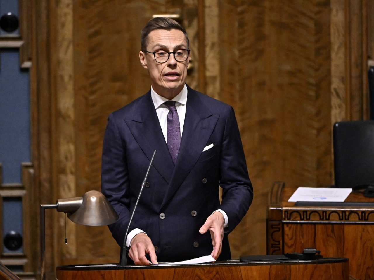 Finnish President Alexander Stubb described the discussion between the three as "frank and substantive." Photo: Reuters