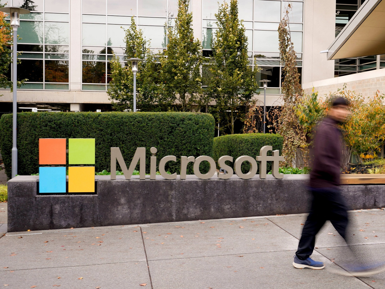 Microsoft's Azure cloud computing division grew by 48 percent in the September quarter. File photo: Reuters