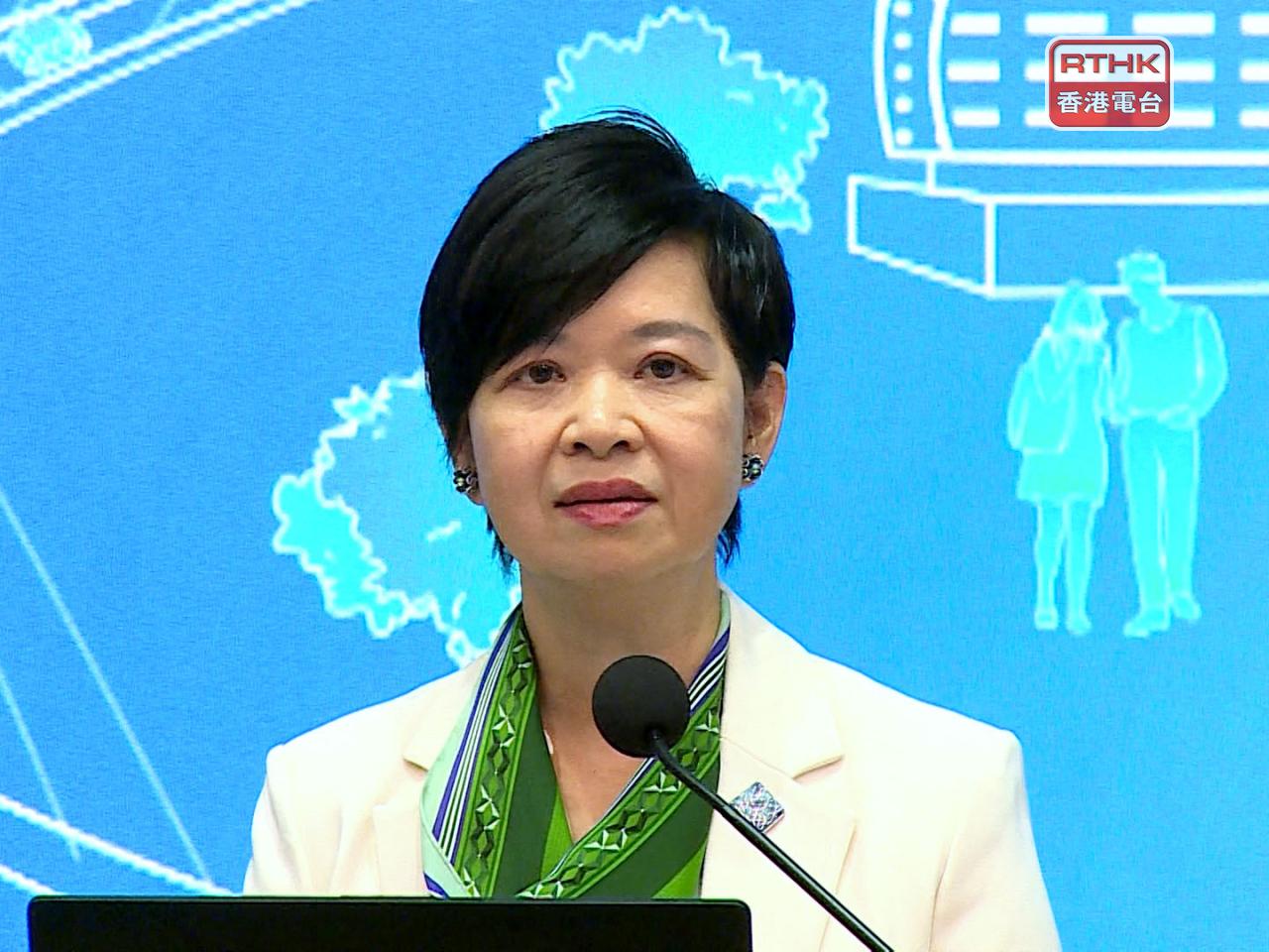 何永賢就宏福苑火災承擔政治責任請辭，行政長官李家超說已經接受其請辭。（港台圖片）