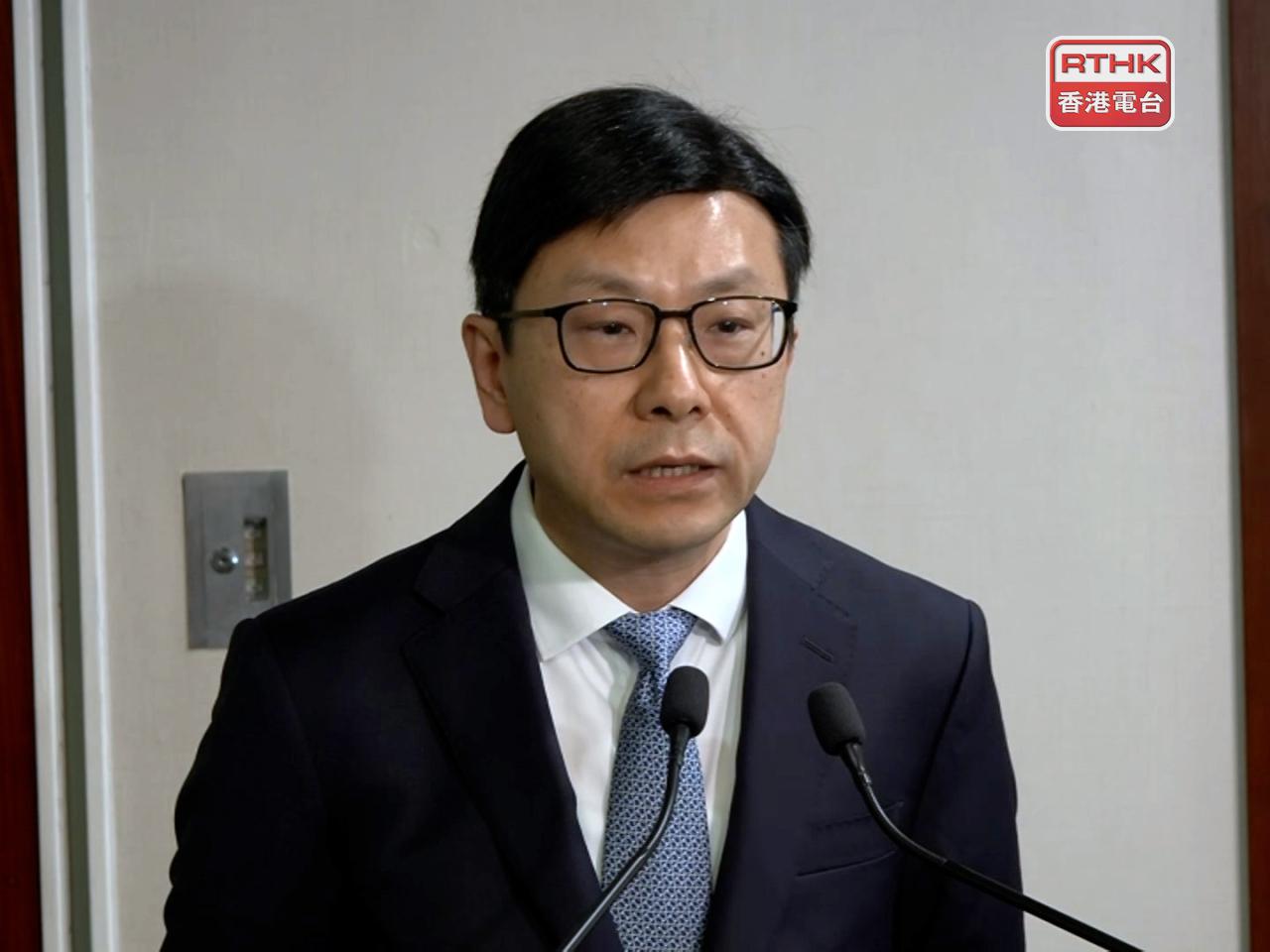 Chris Sun says 430 inspections of construction sites were triggered by complaints or tip-offs over smoking. Photo: RTHK